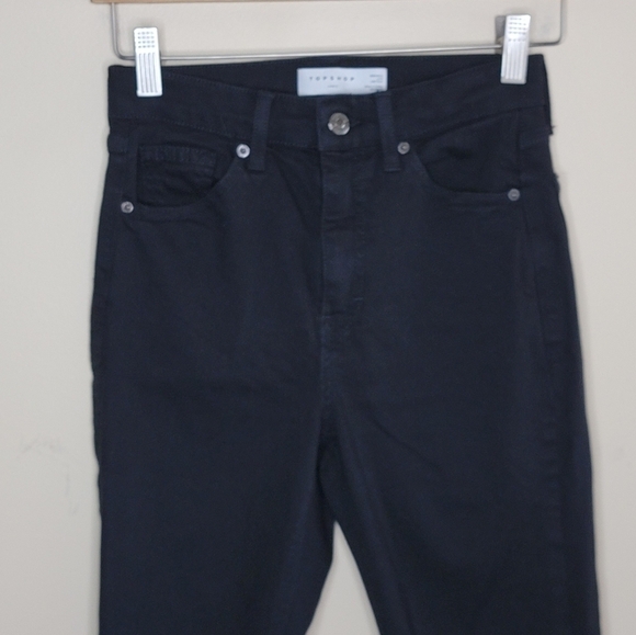 Topshop | Jamie Black High Rise Skinny Jeans Size 26 - Picture 4 of 5